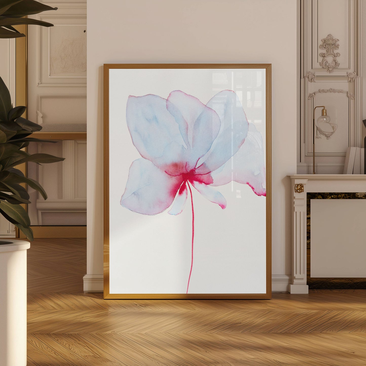 Skyblomst – Kunstprint